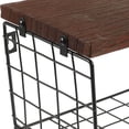 thumbnail image 4 of WEUVEB Farmhouse Floating Shelf Iron Storage for Living Room 1 Set, 4 of 8