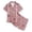 Red2, variant on Kids 4th of July Print Pajama Set, Button Down Short Sleeve Top and Elastic Waist Shorts Sleepwear for Boys and Girls, Independence Day Loungewear(White2,13-14 Years)