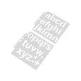 thumbnail image 1 of Stencil, Number Stencils Letter Template  For Paint For Spray For Shaping Cream For  Pad, 1 of 8