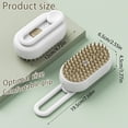 thumbnail image 4 of Cat Steam Brush for Shedding with Foldable Handle for Short/Long Haired Pets Spritz Defur Comb for Cats Pet Spray Hair Removal Comb Grooming Tool for Hair Removal & Massage, 4 of 5