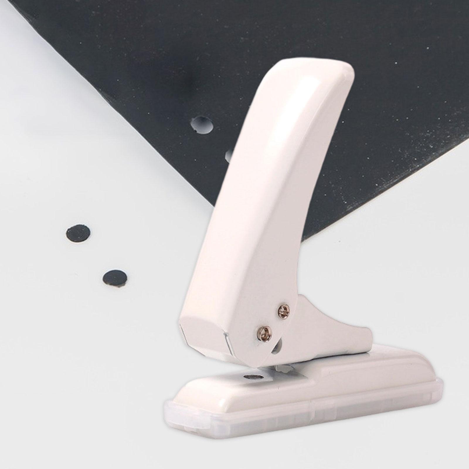 Single Hole Puncher Circle Punch Metal Construction Non Slip Base for Cardboard Leather Paper Projects