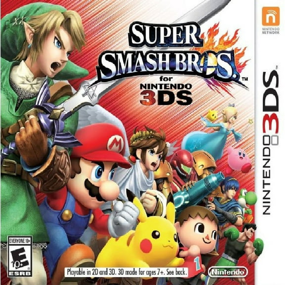 Restored Super Smash Bros. (Nintendo 3DS, 2014) Fighting Game (Refurbished)