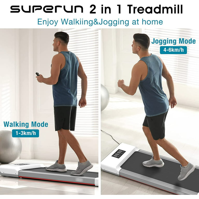 Dpforest ‎2.5Hp 40*16 Walking Pad, 300lbs Treadmill Under Desk with 2.5HP  Motor, Walking Pad Treadmill for Home and Office, Installation-Free Standing  Desk Treadmill with Remote Control, LED Display 