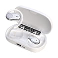 thumbnail image 2 of Earbuds Wireless, Hwkond Wireless Ear Mounted Bluetooth Earphones No In Ear Sound Leakage Stereoscopic Sound Quality Advanced Sports Earphones, White, Up to 60% Off, 2 of 6