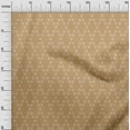 thumbnail image 3 of oneOone Polyester Spandex Light Brown Fabric Argyle Sewing Material Print Fabric By The Yard 56 Inch Wide, 3 of 4