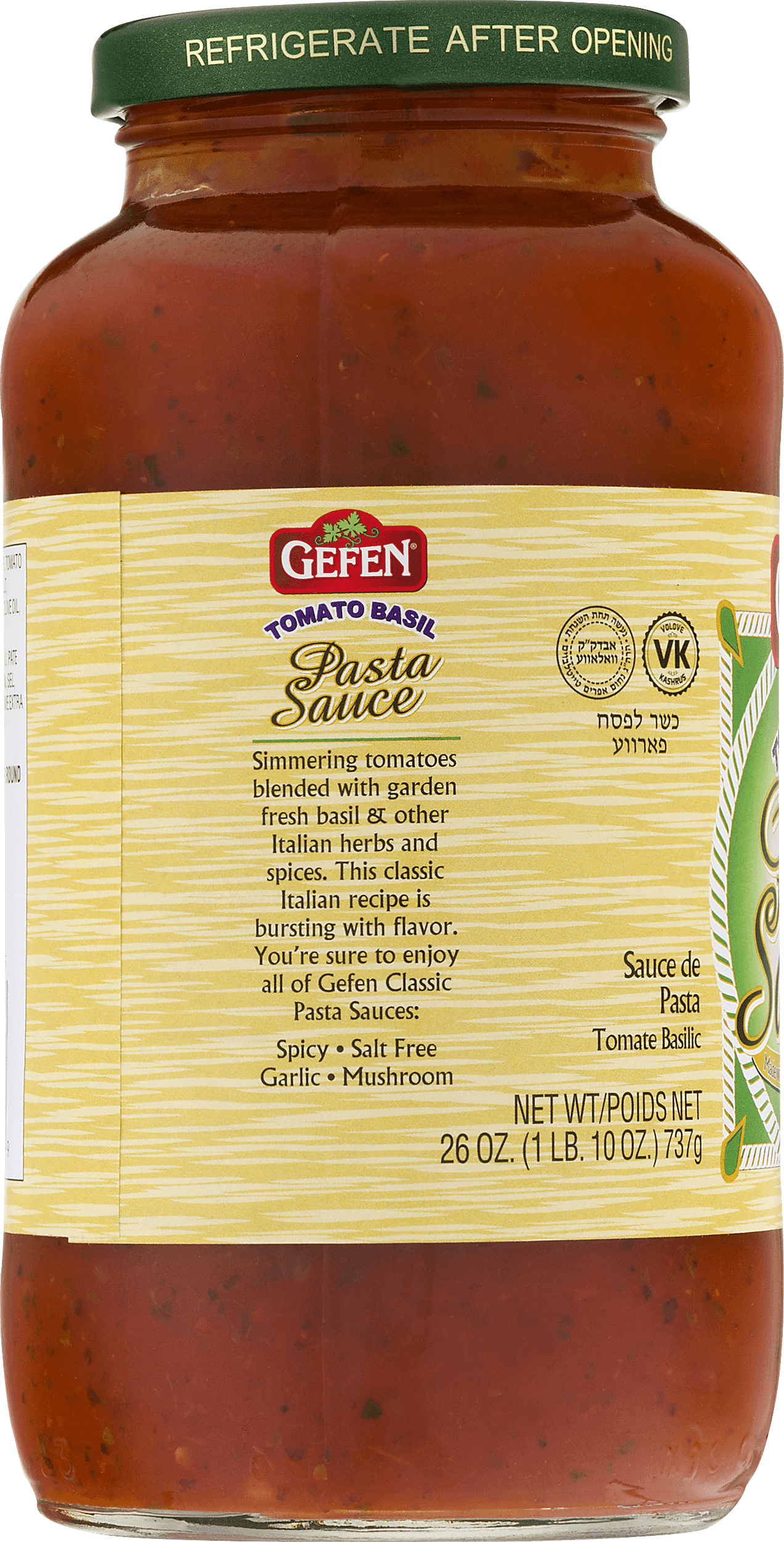 PASTA SC W/ BASIL - FRENCH