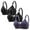 1Black, variant on 3PC Womens No Underwire T Shirt Bras Padded Seamless Bralettes Full Coverage Push Up Comfortable Daily Wear Bras.S-3XL.Bras For Women,Protecting Breast Tissue,Breathable And Refreshing