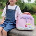 thumbnail image 6 of gcong Stylish School Backpack With Cartoon Ice Rocket Design Rucksack For Everyday Use And Casual Outings Pink, 6 of 8