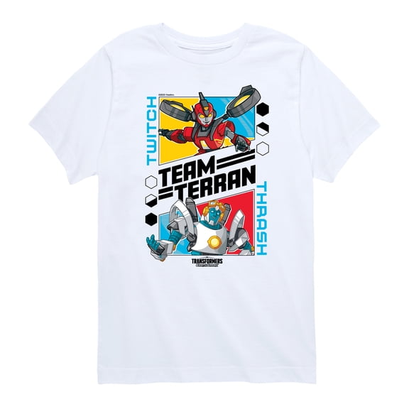 Transformers - Earth Spark - Team Terran - Youth Short Sleeve T-Shirt