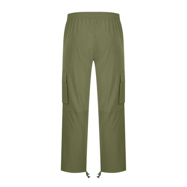 RKSTN Cargo Pants for Men Casual Multiple Pockets Outdoor Long