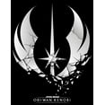 thumbnail image 2 of Men's Star Wars: Obi-Wan Kenobi Shattered Jedi Knight Emblem Graphic Tee Black Small, 2 of 5