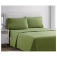 thumbnail image 2 of Bed Sheets, Premier 1800 Series 4 Piece Bed Sheet Set, Deep Pocket, Wrinkle, Fade, Stain Resistant, Luxury Soft Bedding Sheets & Pillowcases, California King, Calla Green, 2 of 9