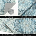 thumbnail image 4 of Boho Kitchen Rugs Sets of 3 Distressed Kitchen Mats for Floor Non Skid Washable Laundry Room Runner Rug Kitchen Area Rug Carpet for Kitchen Floor Hallway Entryway, Vintage Green, 4 of 6
