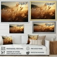 thumbnail image 4 of Designart "Sunrise Breeze on the Beach VI" Nautical & Beach Floater Framed Canvas Print, 4 of 7
