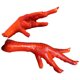 thumbnail image 3 of 2 piezas de patas de pollo simuladas, modelo de exhibición de alimentos artificiales, modelo de comida simulada, 3 of 4