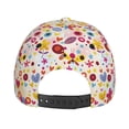 thumbnail image 6 of Naloa Original Classic Low Profile Hat Men Women Baseball Cap Dad Hat Adjustable Unconstructed Cute Butterfly Flowers Print Cap, 6 of 9