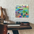 thumbnail image 5 of Epic Art ' If Happy Was a Landscape' by Jane Schmidt, Acrylic Glass Wall Art, 12"x12", 5 of 8