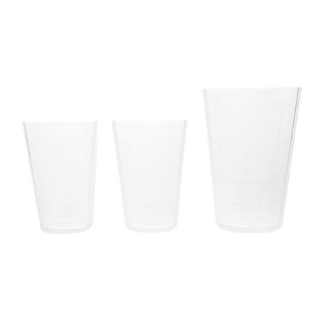 

3pcs Measuring Cups DIY Glue Mixing Cups Multifunctional Measuring Cups