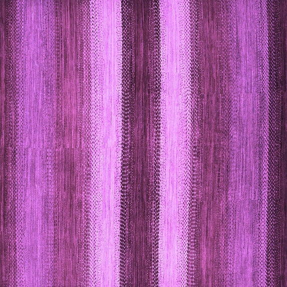 Ahgly Company Indoor Square Abstract Purple Contemporary Area Rugs, 5' Square