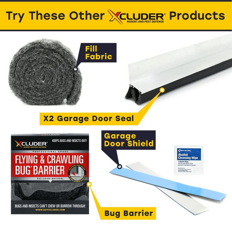 Xcluder Rodent Block Garage Door Replacement Kit