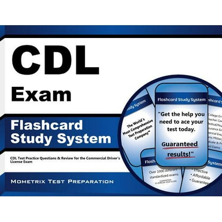 - CDL Exam Flashcard Study System : CDL Test Practice Questions and Review for the Commercial Driver's License Exam