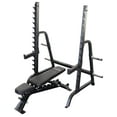 thumbnail image 4 of Body-Solid - SDIB370 Olympic Bench Rack Combo - BLACK, 4 of 8