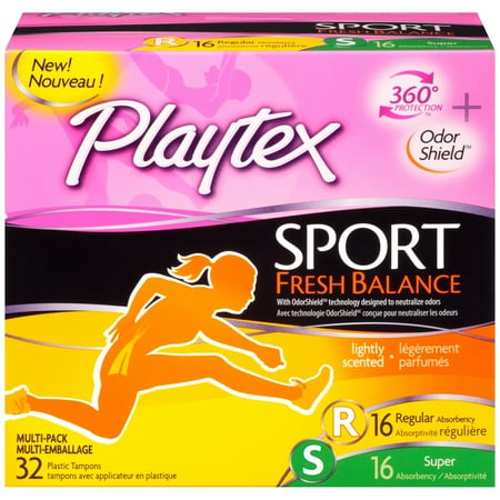 playtex tampons sport super fresh multi pack regular scent absorbency count balance cvs