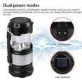 thumbnail image 3 of Jinsinto Solar Camping Lantern, 2-in-1 Rechargeable Handheld Flashlights, Collapsible Led Lantern Camping Gear Equipment For Outdoor Hiking, Camping Supplies, 3 of 5