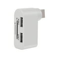 thumbnail image 2 of Fokuz USB20 Rotating Hub Function Card Reader Splitter One To Two Port Expansion USB HUB, 2 of 5