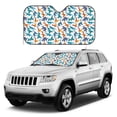 thumbnail image 4 of Bingfone Block Dinosaur Car Windshield Sunshade,Sun Foldable Sun Shield Sun Visor for Car - Small, 4 of 8