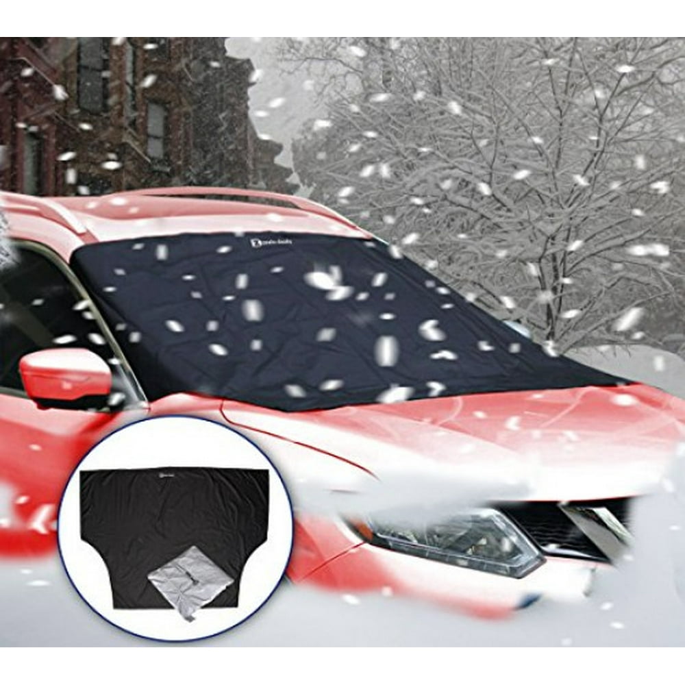 Zento Deals Reversible Multipurpose All Weather Vehicle Windshield Protector Winter Snow Cover