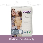 Bambo Nature Dream Toddler Training Pants, Eco-Friendly - Size 6, 40 lbs and up, 19 Count, 1 Pack