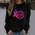 thumbnail image 1 of Chandails à Capuchon de Mode pour Femmes 2023 Mode Décontractée Imprimé Col Rond Ample Manches Longues T-shirt Hauts Blouse Chandails en Molleton Sans Capuche 50 % de Rabais Liquidation Costumes Halloween/noël, 1 of 4