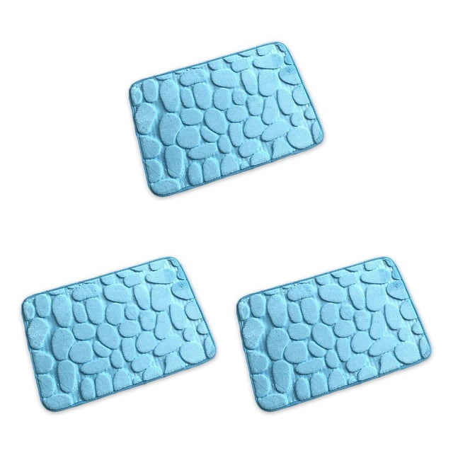 Alfombra de baño Billuyoard de color sólido antideslizante grande para decoración Sala de estar