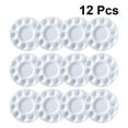 thumbnail image 2 of 12 Pcs Plateaux Ronds de Mélange de Couleurs pour Peinture 10 Trous, 2 of 9