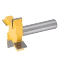 thumbnail image 3 of TSlot Router Bit 1/2 Shank 4Flute Woodworking Milling Cutter Alloy Carbon Steel 1/2x51x1/2, 3 of 5