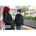 thumbnail image 2 of HSHDLDF Ponytail Messy Bun BeanieTail Women's Beanie Solid Ribbed Hat Cap, 2 of 7