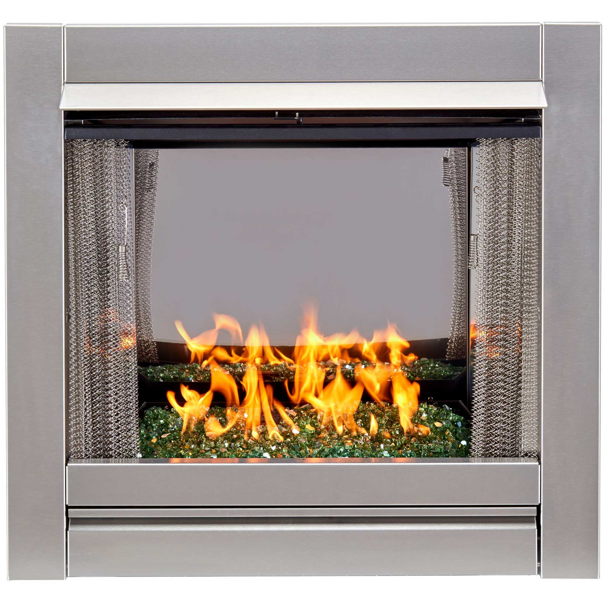 Duluth Df450ssG 24,000 BTU Vent Free Liquid Propane, Natural Outdoor Gas Fireplace