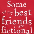 thumbnail image 3 of CafePress - Fictional Friends Men's Fitted T Shirt (Dark) - Men's Fitted T-Shirt, 3 of 4