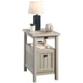 thumbnail image 3 of Pemberly Row Coastal Cottage Wooden Recliner End Table in Chalked Chestnut, 3 of 20
