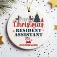 thumbnail image 2 of 2025 Coworkers Christmas Tree Decorations for Office Ceramic Ornament Gift Ideal for Women Coworker,Friends,Teachers,Work Bestie, Resident Assistant Ornament QamSRp (Resident Assistant), 2 of 4