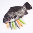 thumbnail image 2 of Venta caliente de simulación de pescado bolsa de lápiz creativo de dibujos animados modelado estuche de lápices hombre mujer cartera, 2 of 4