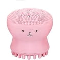 thumbnail image 1 of iKonbi 1 PC Octopus Design Silicone Facial Cleansing Brush Face Exfoliator Massager Beauty Tool (RANDOM COLOUR), 1 of 4
