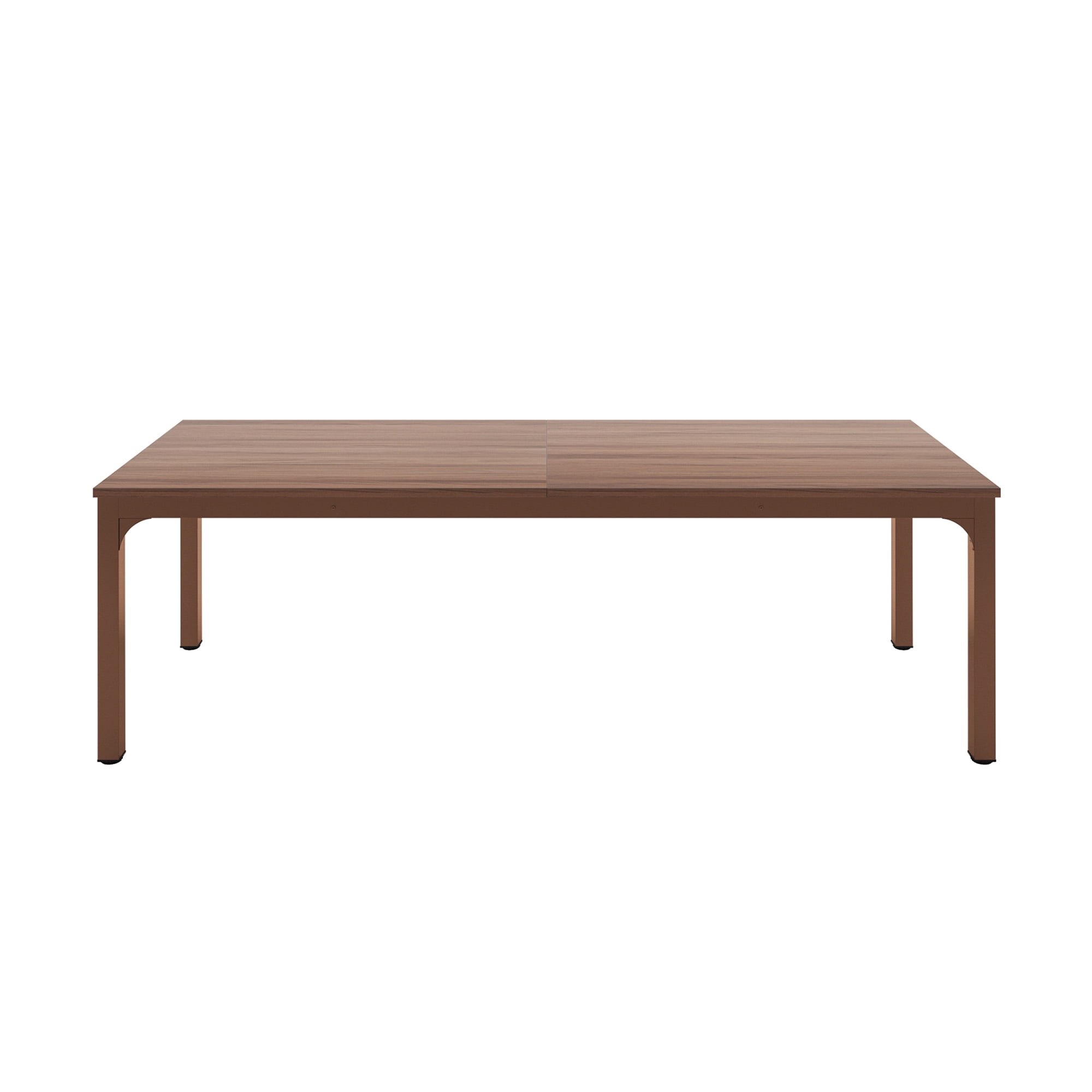 MAYEERTY 78.7 Inch Dining Table, 6-8 Seater Rectangular Table with 25mm MDF Board & Heavy Duty Metal Frame