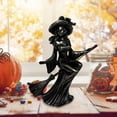thumbnail image 2 of OIUR Sexy Witch Figurine Gothic Witch Ornament Desktop Decorative Witch Sculpture Gift for Witches Lovers Cabinet Mantel Decoration, 2 of 7