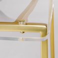 thumbnail image 4 of Plata Import Clear Counter Stool Gold Legs, 4 of 4