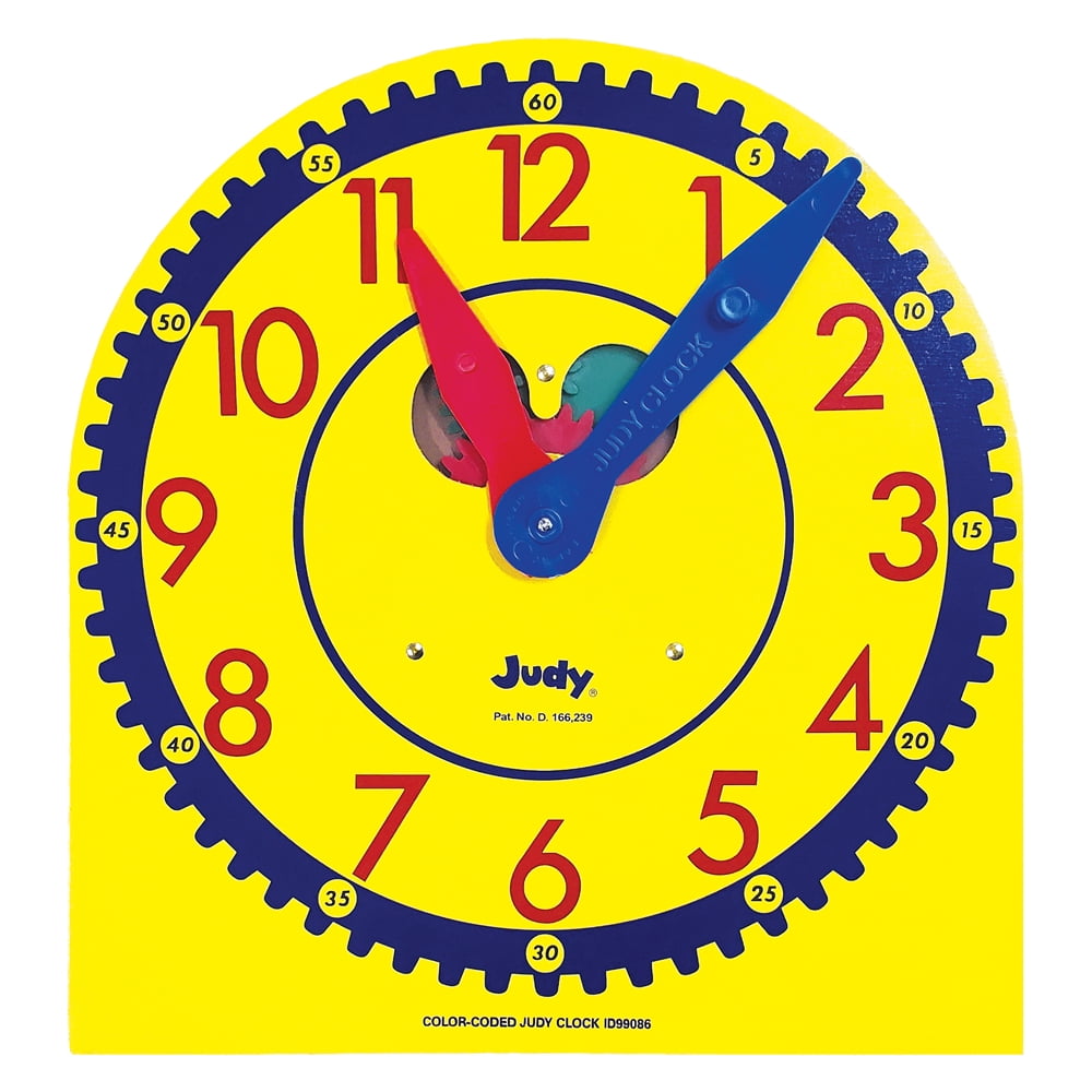 Carson Dellosa ColorCoded Judy® Clock