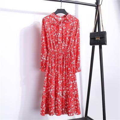 2022 Women Blue StripedLong Sleeve neck Basic Dresses Button Split Pleated DressXXS Gao Jinjia LED