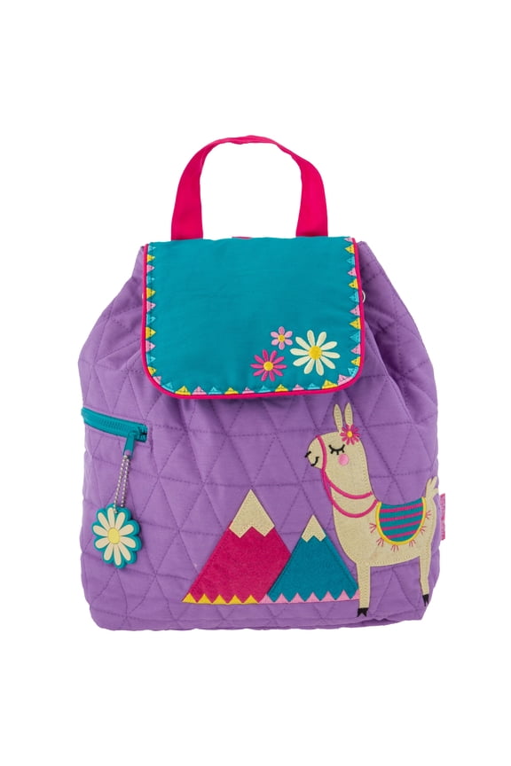 Quilted Backpack, Llama