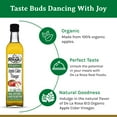 thumbnail image 2 of De La Rosa 613 Organic Apple Cider Vinegar, Raw & Unfiltered, Kosher for Passover, 16.9 Oz (Pack of 2), 2 of 7